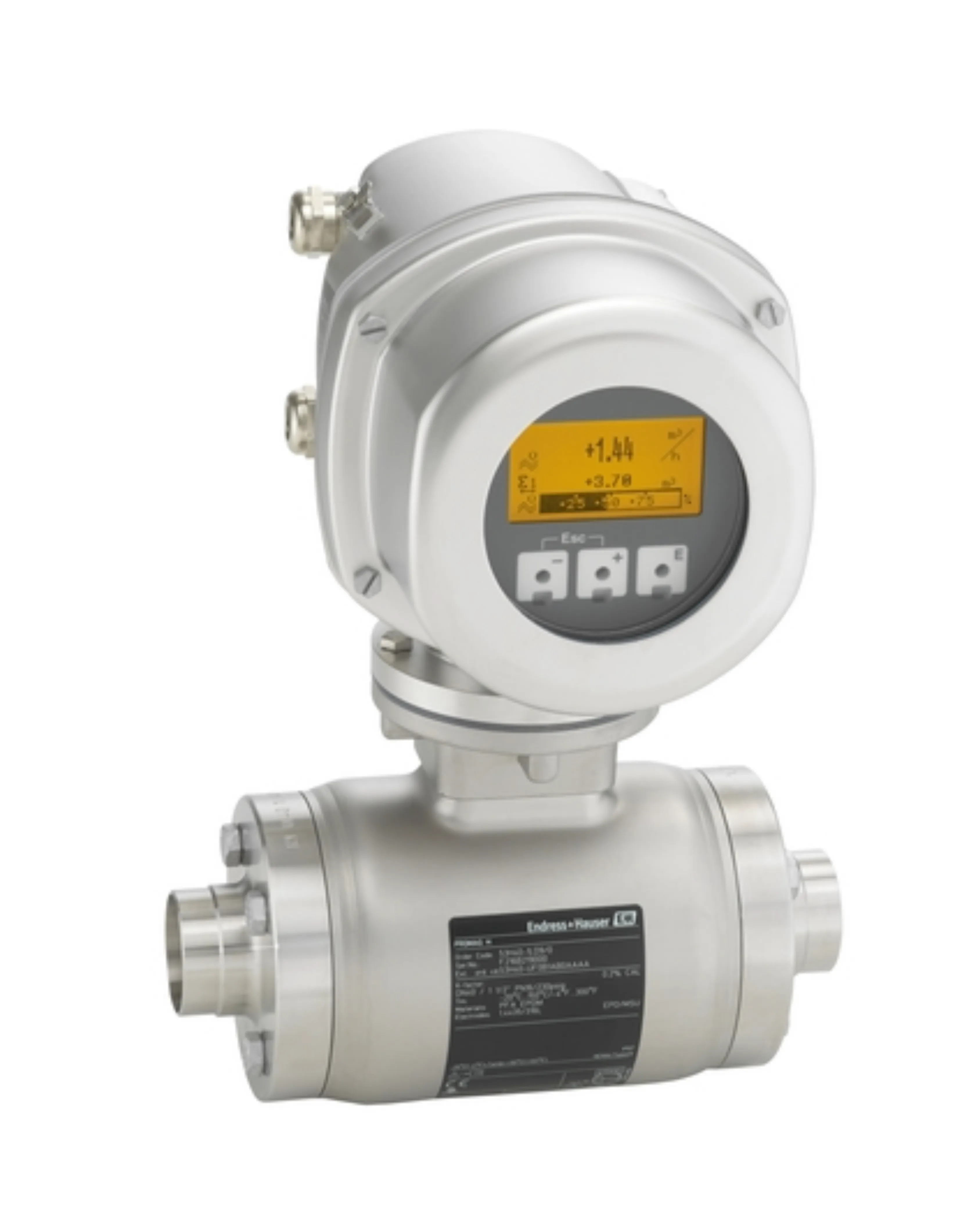 Endress+Hauser Promag 50W Electromagnetic Flowmeter (Water), Alternate Configuration — Endress+Hauser General Automation